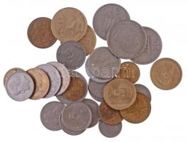 Görögország 1959-1994. 20l-50Dr (30db, 29xklf) T:2,2- Greece 1959-1994. 20 Lepta - 50 Drachmai (30pcs, 29xdiff) C:XF,VF