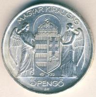 1939. 5P Ag "Horthy balra" T:1/2