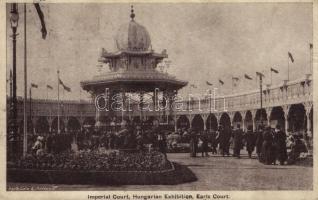 1908 London, Earls Court, Hungarian Exhibition, Imperial Court. Hungarika (EK)