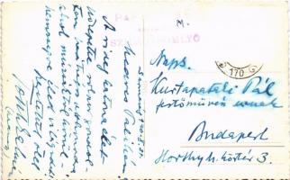 1940 Szilágysomlyó, Simleu Silvaniei; látkép / general view. Papp Imre photo