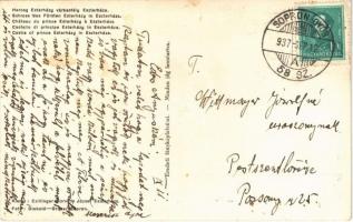 1937 Eszterháza (Fertőd), Herceg Esterházy kastély. Czillinger Horváth József kiadása. Foto Diebold-...