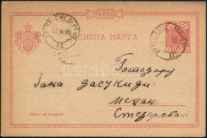 Szerbia 1896