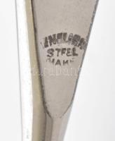 Ezüst nyelű jelzett cipőkanál 18 cm