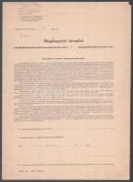 1941 Meghagyási javaslat a hadköteles katonaviselt személyekről az 1942/1943. mozgósítási évre