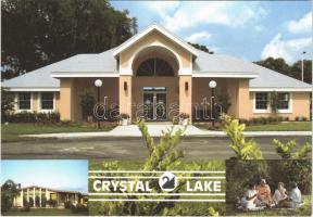 Zephyrhills (Florida), Crytal Lake, minicard (12,7 cm x 8,9 cm)