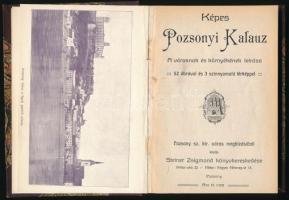 Képes Pozsonyi Kalauz. A városnak és környékének leírása. Pozsony, , Steiner Zsigmond, 1 t+XVI+192 p. Szövegközti és egészoldalas fekete-fehér fotókkal. Átkötött félvászon-kötés, kissé kopott borítóval, a kihajtható térkép és a hirdetések hiányoznak.