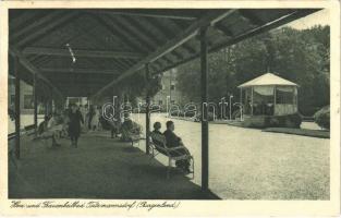 1931 Tarcsafürdő, Bad Tatzmannsdorf; Kurmusik / fürdő, zenepavilon / spa, bath, music pavilion (EK)