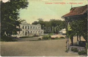 1912 Tarcsa, Tarcsafürdő, Bad Tatzmannsdorf; Batthyány szálloda. Hönigmann Jakab kiadása / hotel (Rb)