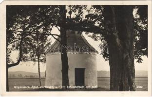 1933 Nagyfalva, Mogersdorf; Türkenkapelle am Schlachtfelde von 1664 / kápolna. Johann Lang kiadása / chapel (EM)