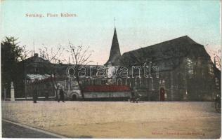 Seraing, Place Kuborn / church