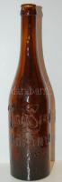 cca 1920 Polgári Serfőzde Köbánya dombornyomott sörösüveg 0,45L