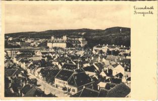 1933 Kismarton, Eisenstadt; látkép, kastély. Helmut Ritter kiadása / general view, castle (EK)
