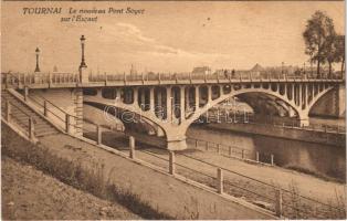 Tournai, Le nouveau pont Soyer sur l Escaut / bridge