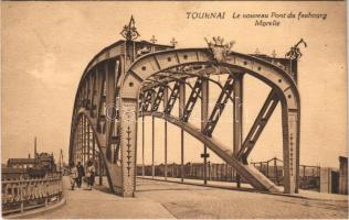 Tournai, Le nouveau Pont du faubourg Morelle / bridge