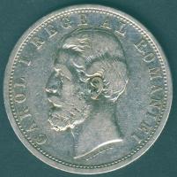 Románia 1901. 5L Ag T:3 pici ph. R!