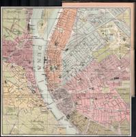 1911 Leány-napló az 1911/1912. iskolai évre. Benne: Hogyan nézzük meg Budapestet 3 nap alatt? (feket...