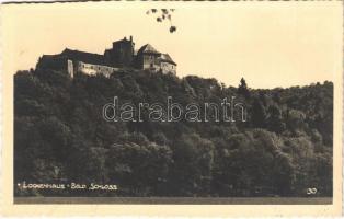 1932 Léka, Lockenhaus; vár. Foto-Technik A. Stefsky / castle (fl)