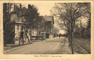 1925 Camp Elsenborn, Entrée du Camp / street view