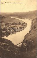 1954 Anseremme, Le Coude de la Meuse / Meuse bend, river, general view