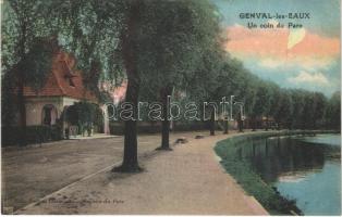 Genval, Genval-les-Eaux; Un coin du Pare / promenade