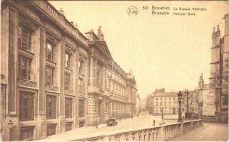 Bruxelles, Brussels; La Banque Nationale / National Bank, automobile