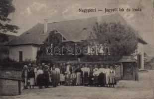 Nagypetri, Petrindu; jegyzői lak és iroda / notarys office and villa