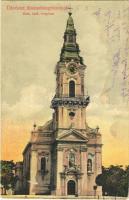 1915 Kiskunfélegyháza, Római katolikus templom. Royko B. kiadása (fl)