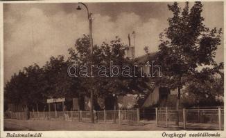 Balatonalmádi, Öreghegyi vasútállomás