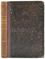 Jósika Miklós: Zólyomi. Egy részben. Ötödik kiadás. Pest, 1868, Heckenast Gusztáv. Kiadói félvászon ...