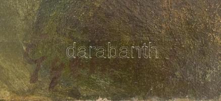 Gyenes jelzéssel: Őszi táj. Olaj, vászon. 60×50 cm