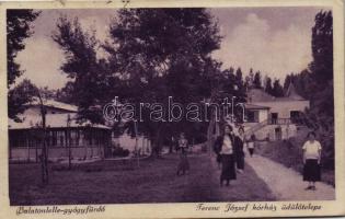 1929 Balatonlelle, Ferenc József kórház üdülőtelepe (fa)