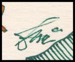 Szász jelzéssel: Arcok. Vegyes technika, karton, 16x13,5 cm