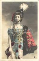 Hongrie / Hungarian folklore, lady. Sazerac (Paris), G. Piprot Serie N. 847. (EK)