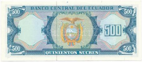 Ecuador 1988. 500S T:I-
Ecuador 1988. 500 Sucres C:AU
Krause 124A