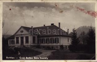 Bethlen, Beclean; Gróf Betlen Béla kastélya / castle (EK)