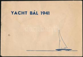 1941 Yacht bál meghívója