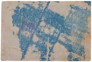 Olaszország / Szicília / Vittoria / Hadifogolytábor 1919. 50 Cent. Szign: SB (Szerekes Béla) T:III /...