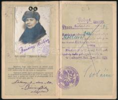 1923 Fényképes útlevél