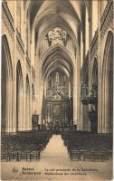 Antwerp, Anvers, Antwerpen; La nef principale de la Cathédrale / church interior
