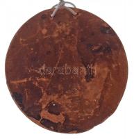 DN "Sopron" kerámia plakett akasztóval (89mm) T:2- ph