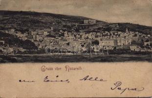 1899 Nazareth, Natzrat; (tiny tear)