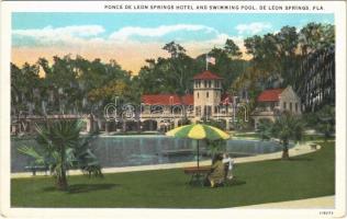 De Leon Springs (Florida), Ponce De Leon Springs Hotel and Swimming Pool,