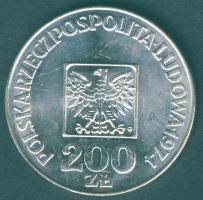 Lengyelország 1974. 200Zl Ag "Köztársaság 30. évfordulója" T:1/2+