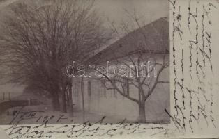 1907 Dunaújfalu, Nová Dedinka; ház / house. photo (EK)