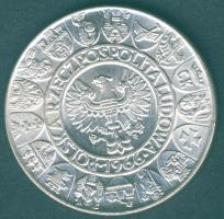 Lengyelország 1966. 100Zl Ag "Millenium" T:1/2+