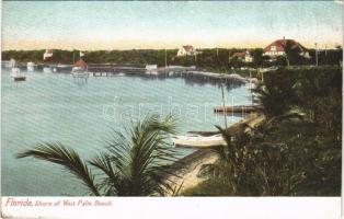 West Palm Beach, shore, boats,