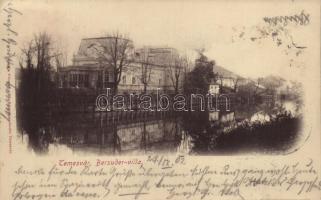 1902 Temesvár, Timisoara; Bersuder villa. Polatsek (EK)