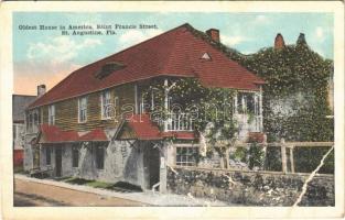 St, Augustine (Florida), Oldest house in America, Saint Francis street (EB)