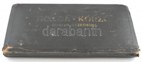 Régi körző készlet, 6 db-os,e redeti dobozában