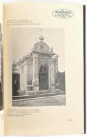 cca 1910 Schmidt Gyula műépítész és kőfaragó mester: Individuális síremlékek és szobrok. Gazdag képa...